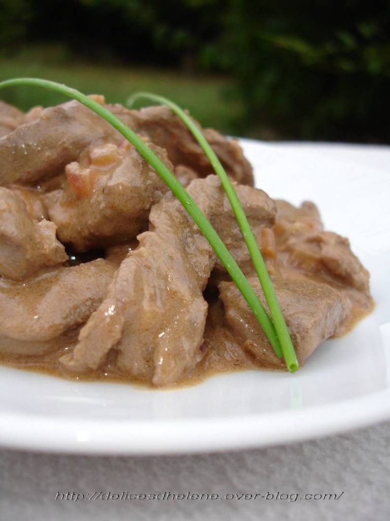 Emincé de boeuf F d Bergifa