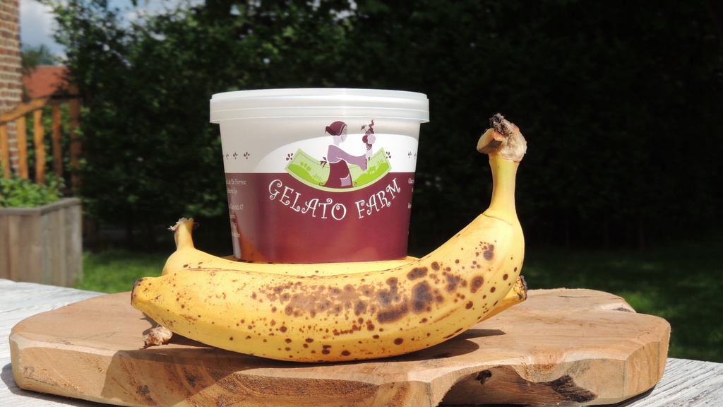 Glace Gelato Farm  Banane 1L