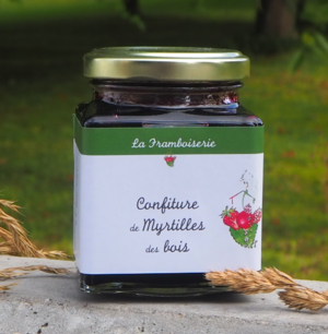 Confiture myrtilles des bois
