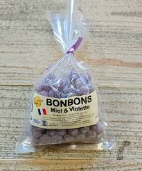 Bonbons au miel violette
