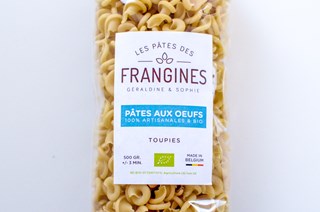 Pâtes Frangines aux oeufs Toupies  450gr