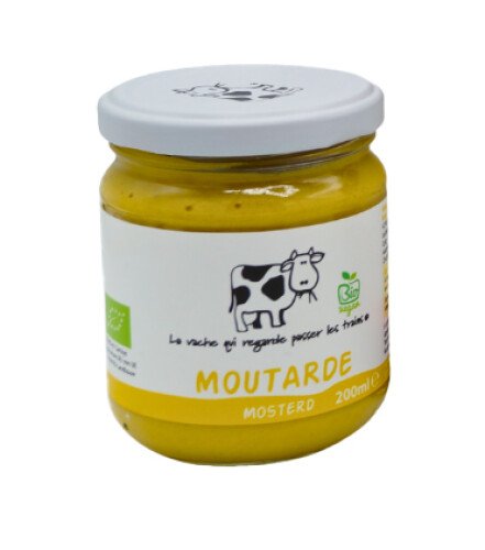 Moutarde bio 200ml la vache
