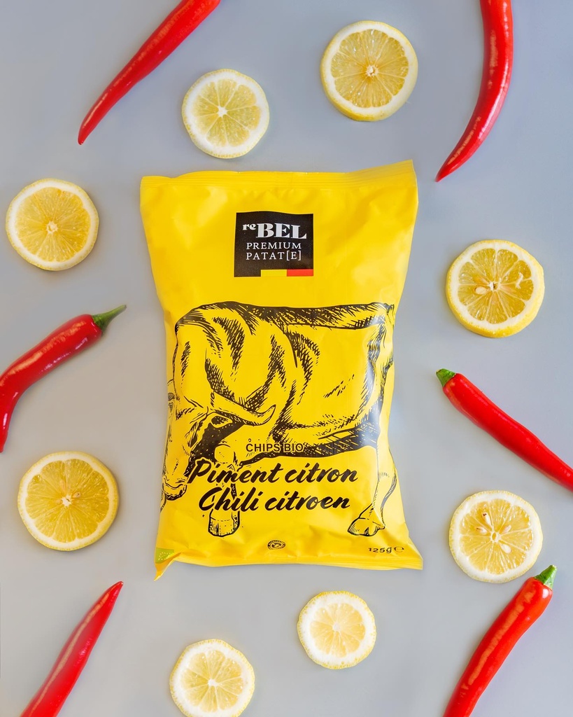 Chips Rebel citron,piment