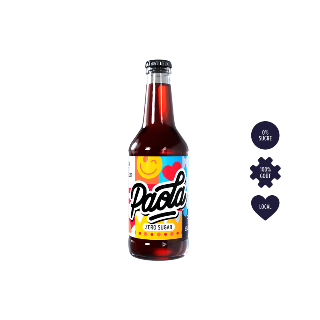 Cola Paola Zéro 33 cl canette